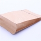 5 pcs Alu Foil Flat Bottom Coffee Packaging Supplies Stand up Kraft Paper Pouch with Valve